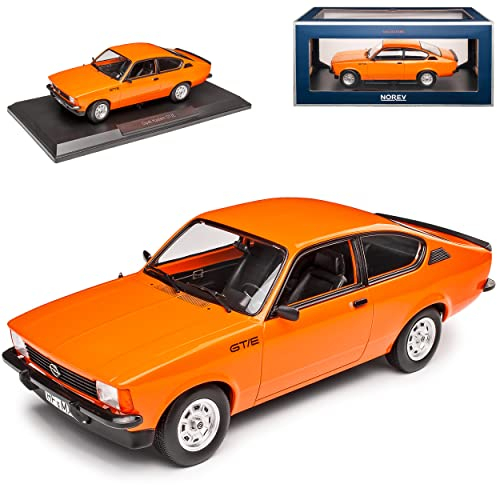 Norev Opel Kadett C GT/E Coupe Orange 1973-1979 1/18 Modell Auto