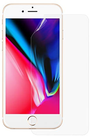 WebSm Pellicola in idrogel Protettiva per iPhone 6 iPhone 6S iPhone 7 iPhone 8 4.7 Pollici x2 Pezzi Trasparente Morbido TPU protezione full screen (Non Vetro Temperato)
