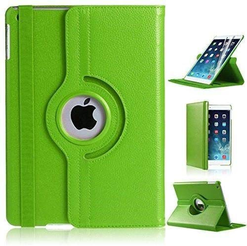 Rotate 360 Leather Cover For Apple iPad Mini 1 (2012) For Apple iPad Mini 2 (2013) and For Apple iPad Mini 3 (2014) (Green)