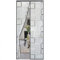 Rideau de protection thermique magnétique pour portes, 80 x 200 cm, protection isolante, protection contre le froid et la chaleur en hiver, idéal pour l'utilisation des climatiseurs en été, montage