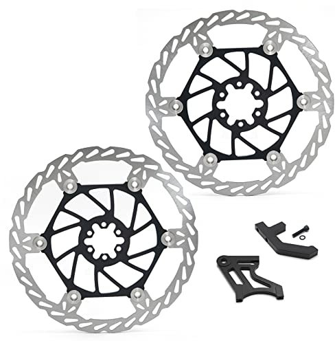 TARAZON 250mm Brake Discs Front Rear+Caliper Adapter Bracket for SUR-RON Light Bee X LBX for Segway X160 X260 With DNM Damping