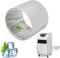 Adaptador de Tubo para Aire Acondicionado,150mm Conector de Tubo Adaptador,Portátil Ventana Adaptador Tubo de Ventilación de Aire Acondicionado,Fácil de Instalar