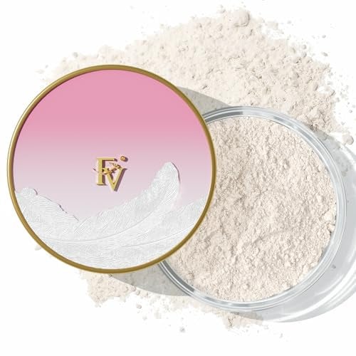 FV Translucent Setting Powder, Oil-control & Lightweight Loose Face Powder, Matte Finish & Long Lasting Baking Powder Makeup for All Skin Types, Vegan Formula, Shade: Translucent