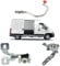 Kit rodillos puerta lateral compatibles para Boxer 2, Ducato 2, Jumper 2 (2002-2006) guía rodillos puerta corredera – guía SUPERIOR - MEDIO - INFERIOR de puerta