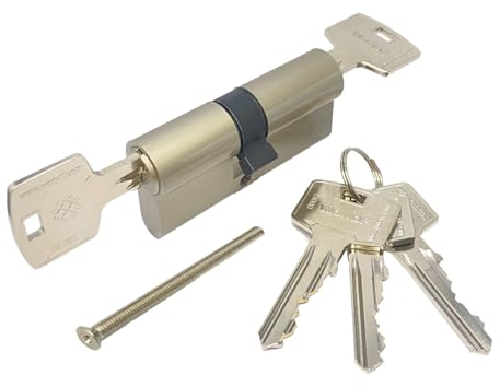 WONDF türschloss haustür schließzylinder türschloss haustür sicherheitsschloss haustür profilzylinder door lock zylinderschloss 30 30 AND-D60(30/30)-NP