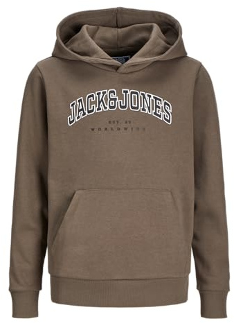 JACK&JONES JUNIOR JJECALEB Varsity Sweat Hood SN JNR