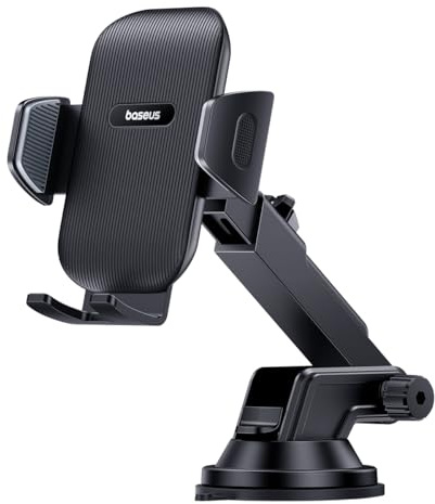 Baseus Ultra Control Go Series Clip-Handy-Ständer, Schwarz