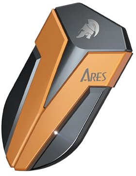 DATO SSD externo de 1 TB, SSD portátil ARES Amber Shield con LED, hasta 1600/1500 MB/s, compatible con OTG, resistente al agua, USB 3.2 Gen 2x2 tipo C, unidad externa de estado sólido resistente