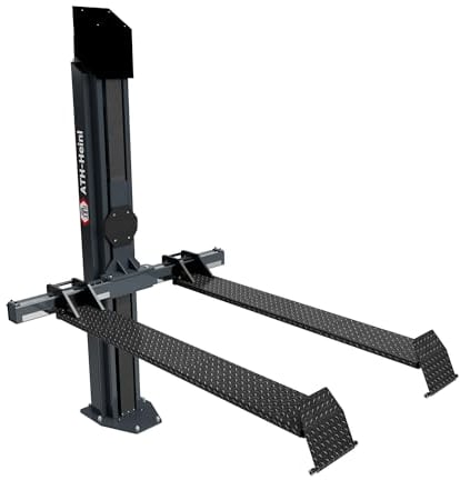 ATH Single Lift 12PL 1 Säulen Rasenmäher Hebebühne Einsäulenhebebühne für Quads und Kleintraktoren 1,2t