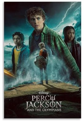 BIRCHTREES Percy Jackson & The OlympiansPosters Filme, TV-Dramen, Poster, Leinwanddruck, kreative Poster, Wanddekoration, Kunst, Zuhause und Büro, ästhetische Dekoration, 30 x 45 cm, ungerahmter Stil