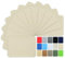 WILDREEDS Premium Quality Fabric Iron on Repair Patches 100% Cotton Iron on Patches for Clothing Inside & Outside Strongest Glue 3 by 4-1/4 (7.5 cm x 10.5 cm)-Beige