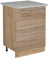 Vicco Küchenunterschrank R-Line, Küchenkommode, Sonoma, 60 cm AP Marmor