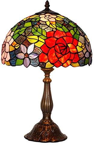 12 zoll Türkische Tischlampen Glas-In Blei Tiffany-Stil Mediterran Vintage Barock Schreibtischlampe Schlafzimmer Led Alle Bronze Stehlampe Wohnkultur Beleuchtung Benötigt