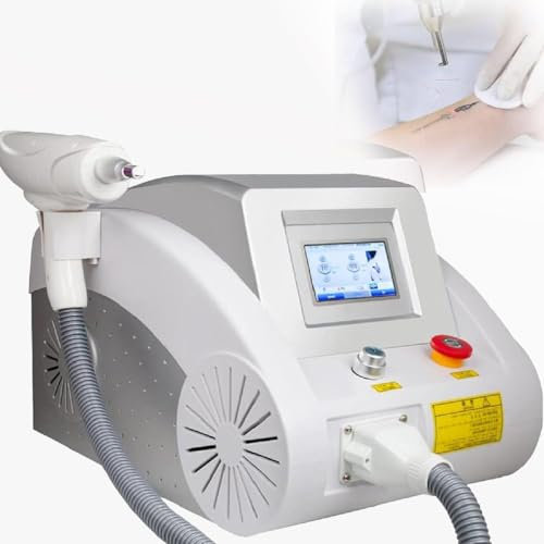 GAYAYAS Dispositivo per la rimozione dei Tatuaggi, Macchina per la rimozione dei Tatuaggi Laser Pico, per Rimuovere i Tatuaggi, Macchie di Colore per Sopracciglia tatuate e Eyeliner