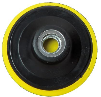 Dino KRAFTPAKET Stützteller M14 mit Klett Polierteller für Rotations-Poliermaschine Auto, 75mm