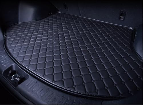 YMNBFCX Alfombrillas Maletero Coche,para Audi A5 Sportback 2016-2021 2022 2023 2024 Cuero Trasero Carga Bandeja Esteras Alfombra Moquetas Impermeable Antideslizante Protectora,C