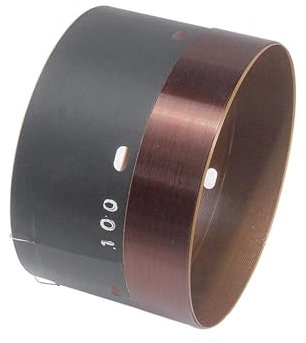 1 Pcs 100mm Speaker Woofer Voice Coil 1600W Max 18 Inch Subwoofer Bass Repair Parts With Outer 2 Layers Copper Wire Glass Fiber Former