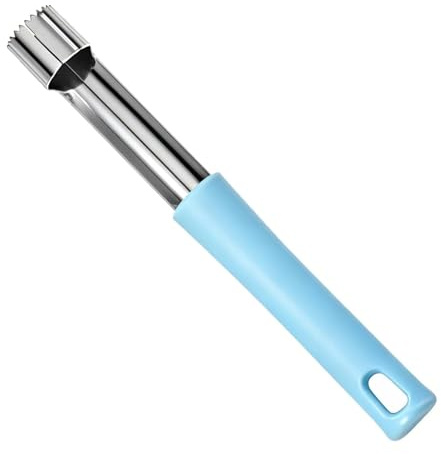 Stainless Steel Apple Corer, Multi-Function Fruit Core Remover for Apples & Pears, Easy Twist Seed Remover Tool with Non-Slip Handle for Home & Kitchen Use