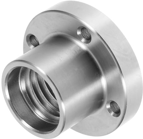 Alipis Wood Lathe Steel Faceplate Chuck 2-Inch Threaded Backplate Adapter 1-8Tpi Lathe Accessory for Woodworking and DIY Woodturning Tools