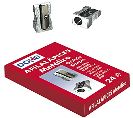 MTL 79565 - Caja afilalápices de aluminio, 24 unidades