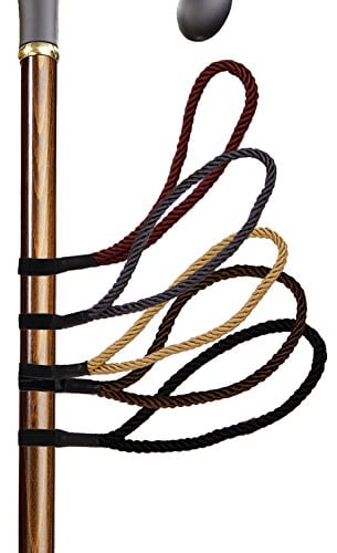 Deluxe Tragschlaufe für Gehstock und Faltstock schwarz