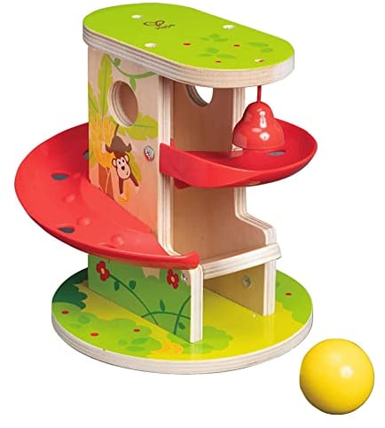 Hape Dschungel-Rutsche, Kugelbahn, Motorikspielzeug, ab 18 Monaten