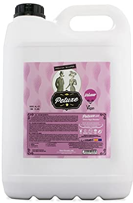 Petuxe Vegan Shampoo Extra Volume for Pets, Dog Shampoo Cats, Sulfate Free, Salt Free, Silicone Free, Vitamin E and Vegetable Keratin - 5000 ml