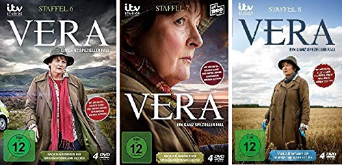 Vera: Ein ganz spezieller Fall - Staffel 6+7+8 im Set - Deutsche Originalware [12 DVDs]