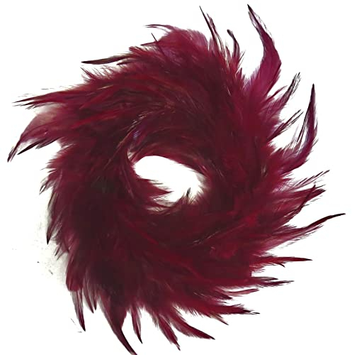Deko Kranz Federkranz Ostern Deko 20 cm Weinrot