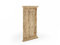 Woodkings® Garderobenpaneel Patina Holz Mango massiv Natur Kleiderhaken Flurgarderobe 110x70
