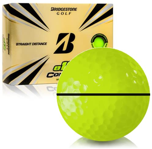 Bridgestone e12 Contact Matte Green AlignXL Personalisierte Golfbälle