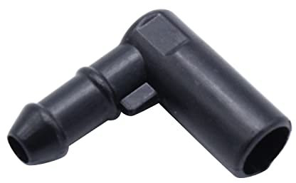 1 raccord de tuyau de lave-glace à 90 degrés 13171805 pour bouteille de lave-glace à angle droit pour Opel Zafira B Astra Corsa D