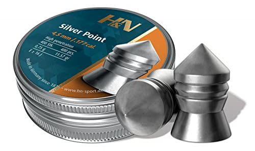 H&N Silver Point - Diabolos - 4,50 mm / .177 Cal. - 400 Stück