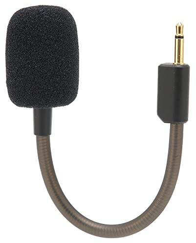 ASHATA Micro de Remplacement pour Casque de Jeu pour Razer pour BlackShark V2, V2 Pro, V2 SE, Microphone de Jeu en Mousse à Réduction de Bruit Réglable pour PS5, pour, pour