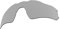 EZReplace Verres de rechange pour lunettes de soleil Oakley Radar EV Pitch OO9211 (verres polarisés), Métal argenté, taille unique