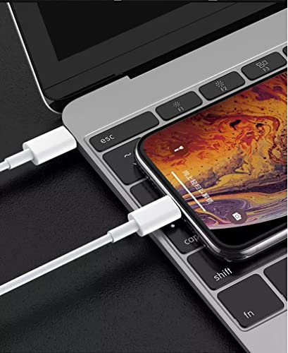 USB C to Lightning Cable, Apple MFi Certified iPhone Fast Charger 10Ft, Power Delivery Long Original Type C Charging Cord for Apple iPhone 14/13/12/11 Pro/11/XS MAX/XR/8/7/6s Plus,iPad (White)