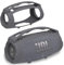 Funda de silicona para altavoz Bluetooth portátil JBL Xtreme 3, soporte protector para accesorios de altavoz JBL Xtreme 3 (solo funda) (gris)