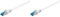goobay 92712 CAT 6a PatchKabel, EthernetKabel, doppelt geschirmt, S-FTP bis 10000 Mbits, 500 Mhz, halogenfrei Kupfer Kabel, RJ-45 Stecker, vergoldete Kontakte, 3m, Weiß (Packung mit 2)