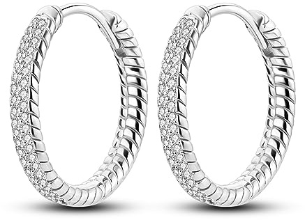 Parmuz Creolen aus 925er-Sterlingsilber für Damen Schmetterling groß, klein, Huggie, verschiedene hypoallergene, modische, trendige Ohrringe, Schmuck für Geburtstagsfeier