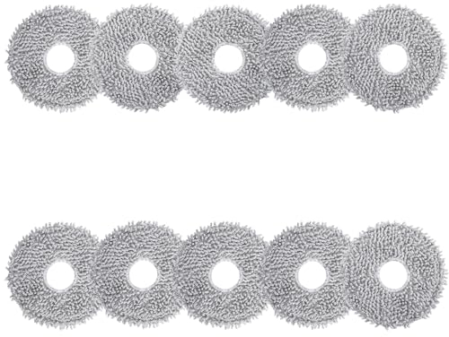 LOOHAOC 10 pezz Sacchetti Polvere per Dreame L10s/L10 Ultra/L10s Plus/X40 Ultra,Xiaomi X10+/X20+,Ecovac s T30/T30 Pro Omni/X2 Omni /X2 /X2 Pro, Sacchetti di Ricambio