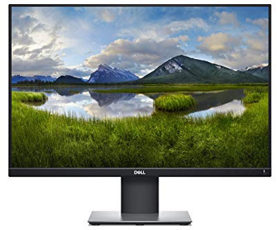 DELL P2421 Monitor de 24 pulgadas FULL HD IPS, resolución 1920x1200, 300 cd/m², DisplayPort/HDMI/VGA/DVI-D, USB Hub, pantalla con pie ergonómico (reacondicionado)