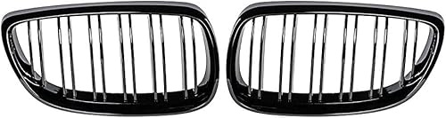 Gloss Black Kühlergrill für 3 Series E92 E93 M3 2006-2009 Nieren Doppel Bar Front Grille