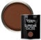 Vintro Paint | Gloss Paint | for Walls | Wood | Trim | Gloss Furniture Paint | Interior & Exterior Use. 1 Litre (Dark - Brown - Chocolate)