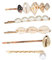 MUSISALY 1ensemble Lot De Pinces À Cheveux Alliage Avec Perles Imitation Pour Femmes Et Filles Accessoire Élégant Pour Toutes Occasions