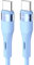 Tosomoki - 1M Type C to Type C Cable, USB C to USB C PD Fast Charging Charger Lead for Samsung Galaxy S21 Ultra S20/Note 20 5G/Note10,iPad Pro 2021,MacBook,Google Pixel4/3a - Blue