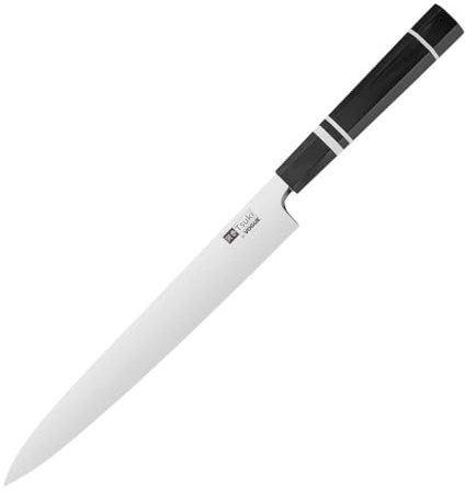 Vogue Tsuki Series 9 Yanagiba Knife, 10 3/5'' | Ultra-sharp slicing blade provides effortless commercial food prep, ideal for busy professional kitchens.