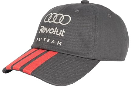 adidas Unisex Audi REVOLUT F1 Team DNA 3-Streifen Kappe