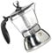 LOPUNER Cafetera Espresso de Mano Transparente Cafetera para Tazas Diseño Antideslizante y Ergonomía para Hogar y Oficina