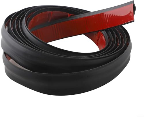 Carpet-Kantenleiste aus TPE für nahtlose Bodenübergänge bei 10 mm Teppichdicke – Sicherer Übergang zwischen Teppich und Hartboden, 1 m / 2 m / 3 m wählbar, schwarz(3meters)