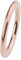 Ernstes Design Vorsteckring, ED vita Ring, Beisteckring, Ring aus Edelstahl beschichtet rosé matt 2mm R259 (57 (18.1))
